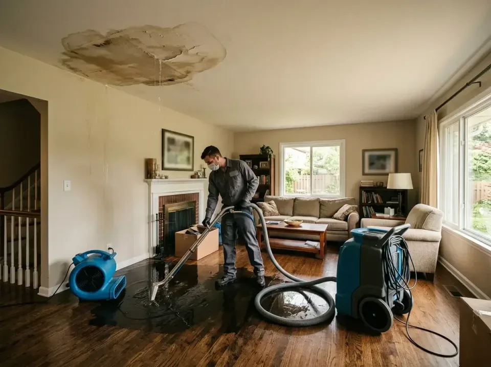 attic-pipe-burst-ceiling-drip-008 — frequently asked questions, Water Damage Restoration & Carpet Care in Pevely, MO